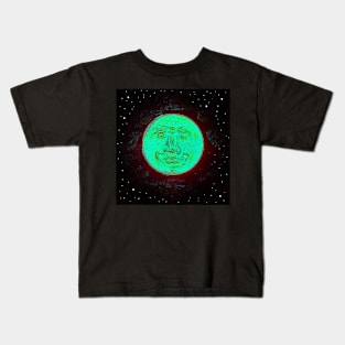 Moon man Kids T-Shirt